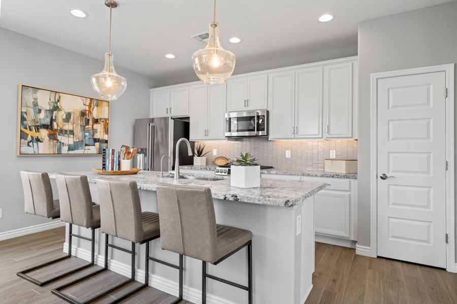 Furnished interior view inside a new home in Rancho Mercado, Surprise (Image 5).