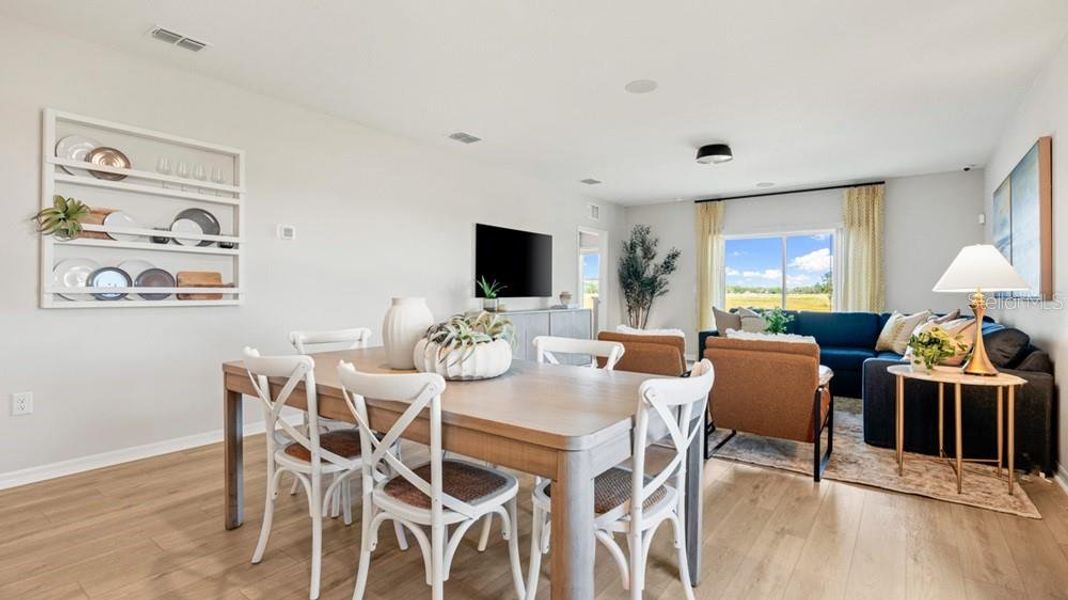 Furnished interior view inside a new home in Marion Creek, Haines City (Image 6).
