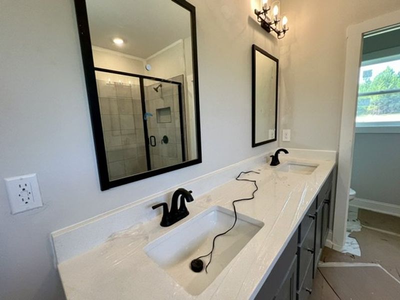 Furnished interior view inside a new home in The Dairy, Hogansville (Image 3).
