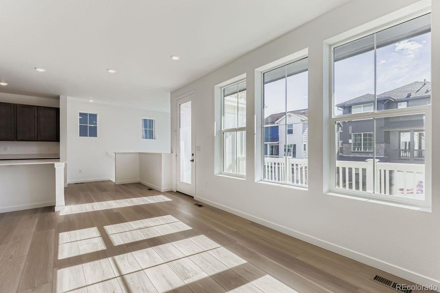 Spacious, unfurnished interior of a new home in Parterre: The Skyline Collection, Thornton (Image 11).