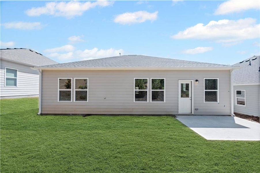 Front exterior of a new home in Enclave at Parkway Village, Fairburn, GA, highlighting curb appeal (Image 2).