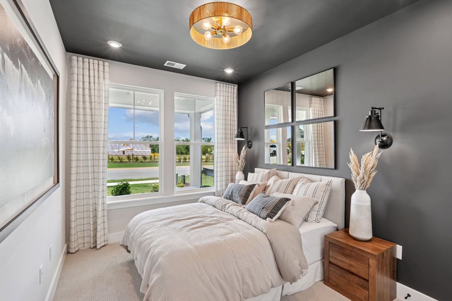 Representative furnished interior of a home built from the Hickory Hill by Tri Pointe Homes in Altis At Serenity, Fuquay Varina (Image 18).