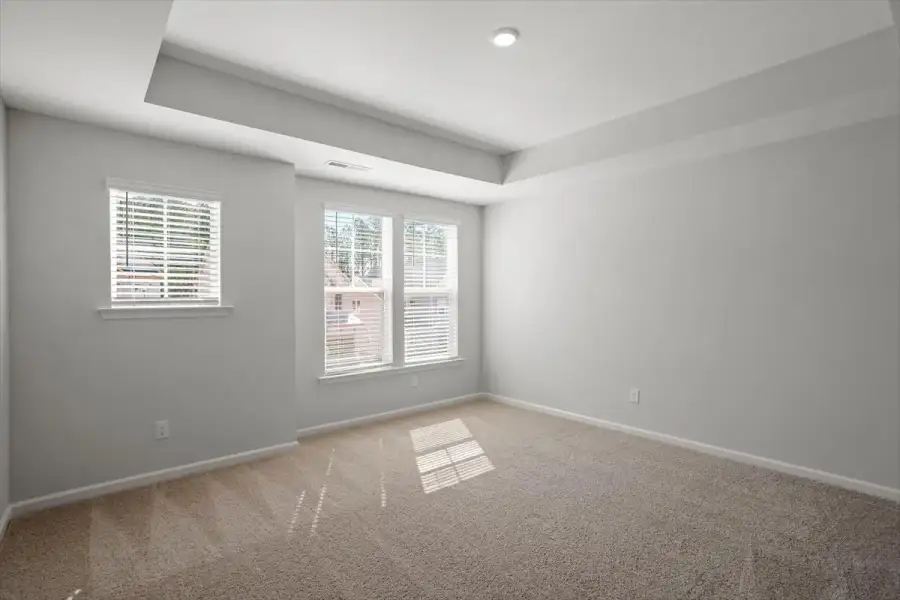 Spacious, unfurnished interior of a new home in Sweetbrier, Durham (Image 20). Spacious, unfurnished interior of a new home in Sweetbrier, Durham (Image 20).