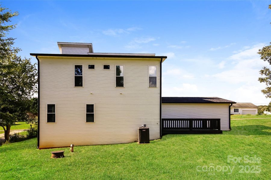 Exterior details and patio area of a home in , Statesville (Image 3). Exterior details and patio area of a home in , Statesville (Image 3).