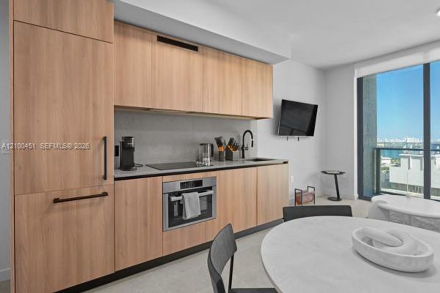 Furnished interior view inside a new home in , Miami (Image 3). Furnished interior view inside a new home in , Miami (Image 3).