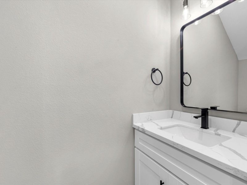 Unit A Half Bath Unit A Half Bath