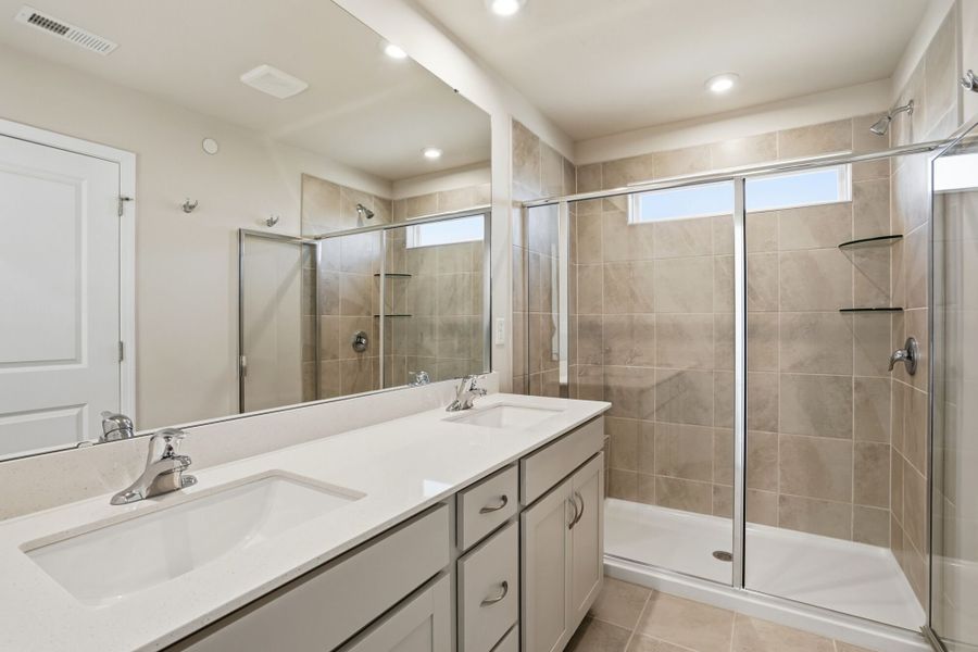Furnished interior view inside a new home in Hedgecliff Townes, Kannapolis (Image 7).