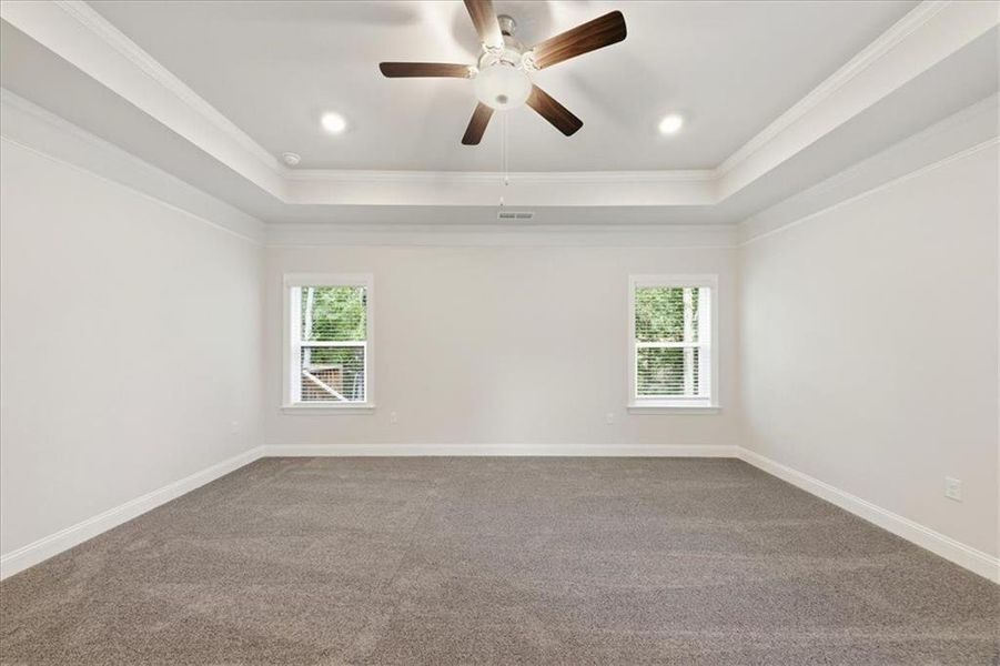 Spacious, unfurnished interior of a new home in Tuscany Hills, Douglasville (Image 24). Spacious, unfurnished interior of a new home in Tuscany Hills, Douglasville (Image 24).