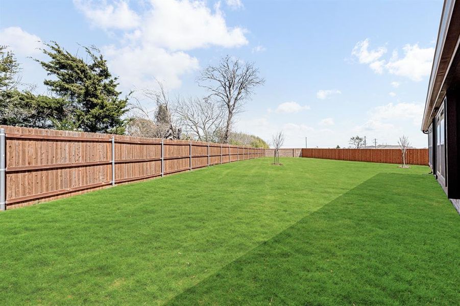 Exterior details and patio area of a home in Villages of Walnut Grove, Midlothian (Image 23). Exterior details and patio area of a home in Villages of Walnut Grove, Midlothian (Image 23).