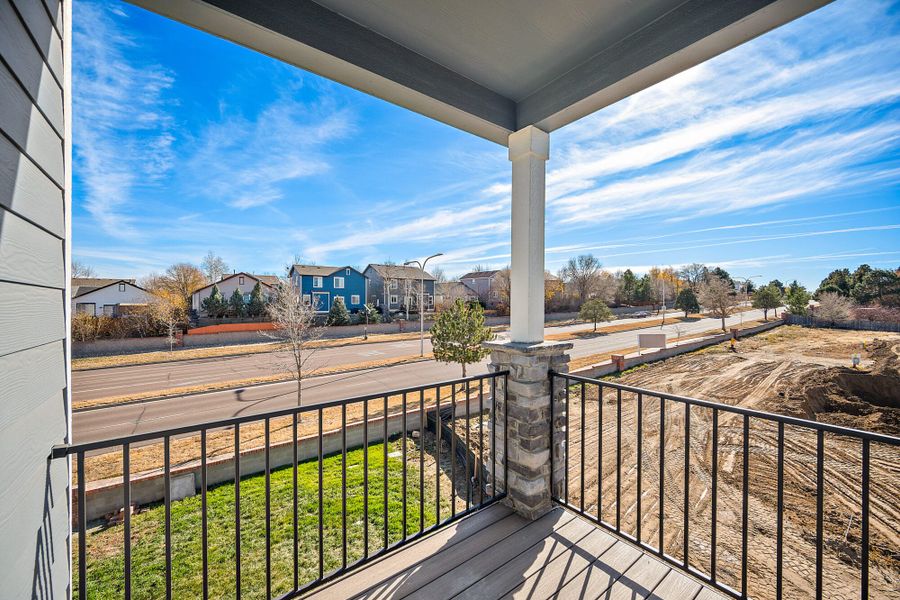 Exterior details and patio area of a home in Pony Park, Colorado Springs (Image 3). Exterior details and patio area of a home in Pony Park, Colorado Springs (Image 3).