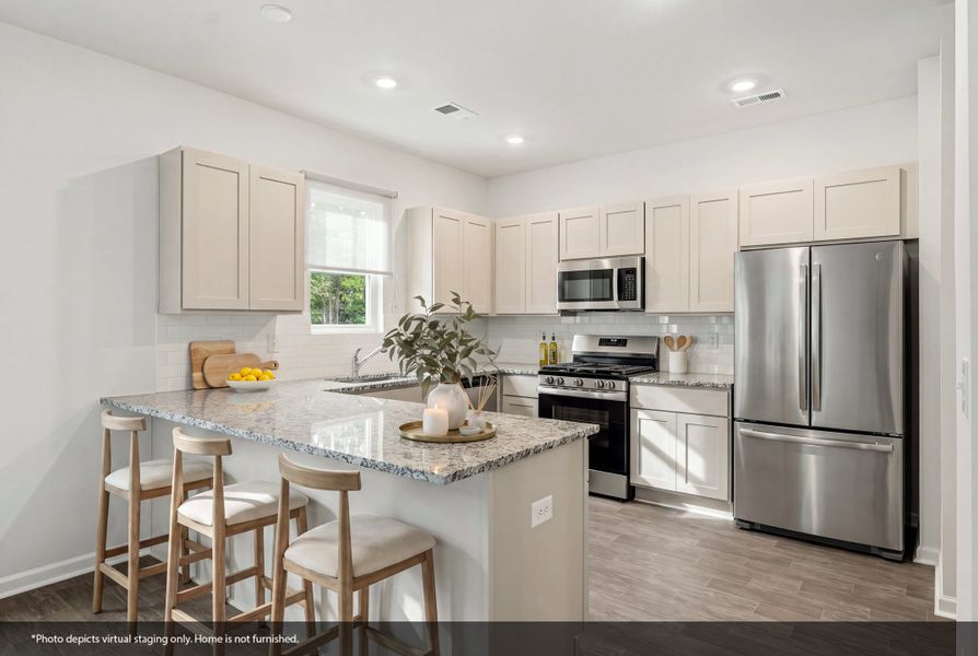 Furnished interior view inside a new home in Richmond Hill, Inman (Image 6).