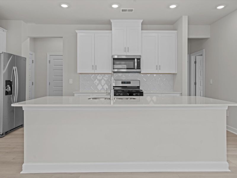 Furnished interior view inside a new home in Creek Ridge - Heritage Collection, Spartanburg (Image 3).