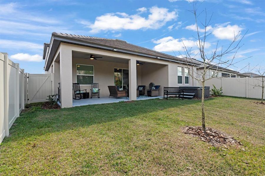 Exterior details and patio area of a home in Angeline Active Adult: Active Adult Manors, Land O' Lakes (Image 24). Exterior details and patio area of a home in Angeline Active Adult: Active Adult Manors, Land O' Lakes (Image 24).