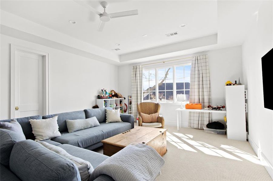 Furnished interior view inside a new home in , Dallas (Image 5).