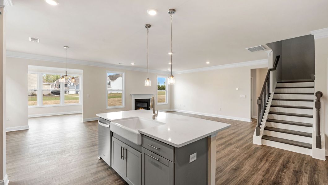 Furnished interior view inside a new home in Williams Ridge, Woodruff (Image 8).