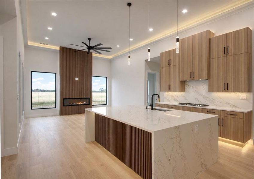 Furnished interior view inside a new home in , Pottsboro (Image 17). Furnished interior view inside a new home in , Pottsboro (Image 17).