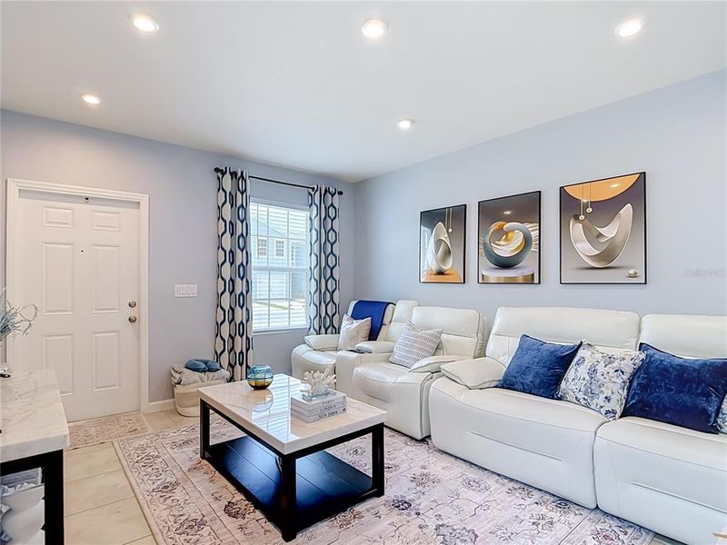 Furnished interior view inside a new home in , New Port Richey (Image 7).
