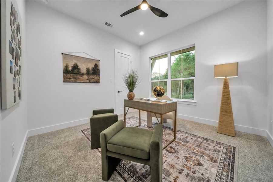 Furnished interior view inside a new home in , Kaufman (Image 23).