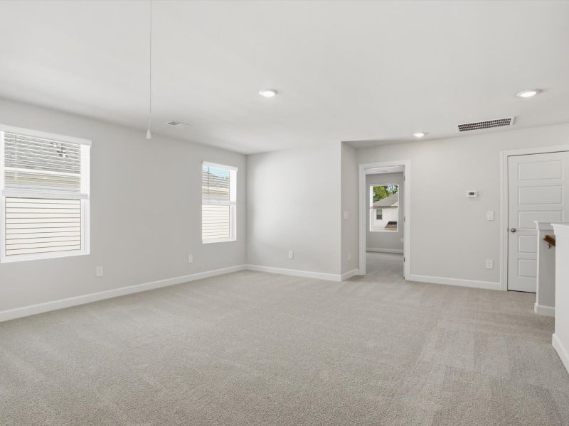 Spacious, unfurnished interior of a new home in Collier Ridge, Moore (Image 15). Spacious, unfurnished interior of a new home in Collier Ridge, Moore (Image 15).