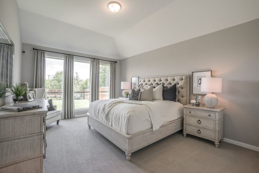 Furnished interior view inside a new home in Wildridge, Oak Point (Image 19).
