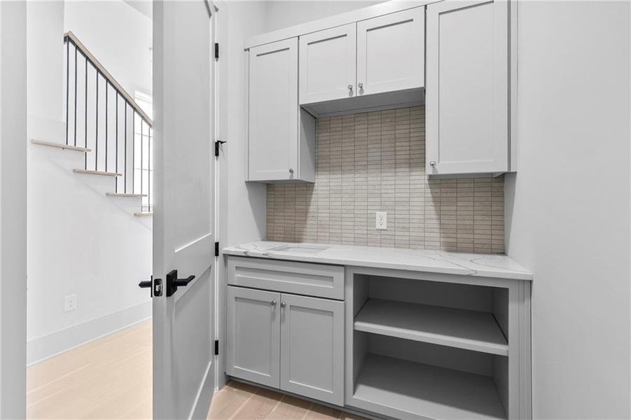 Furnished interior view inside a new home in , Fayetteville (Image 38).