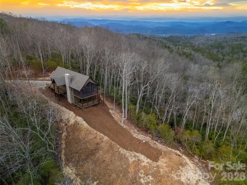 Site preparation for new homesites in , Pisgah Forest (Image 38).