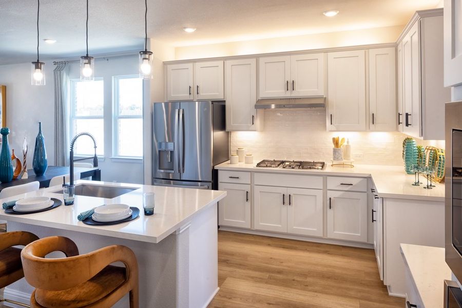 Furnished interior view inside a new home in North Sky Celina, Celina (Image 17).