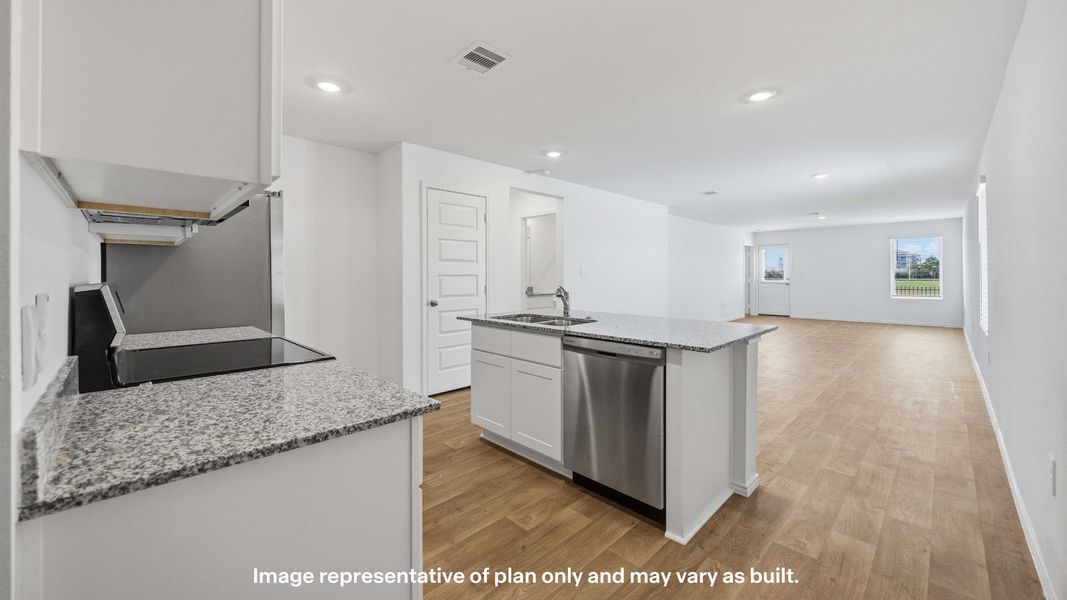 Furnished interior view inside a new home in Terra Vista, Lubbock (Image 7).