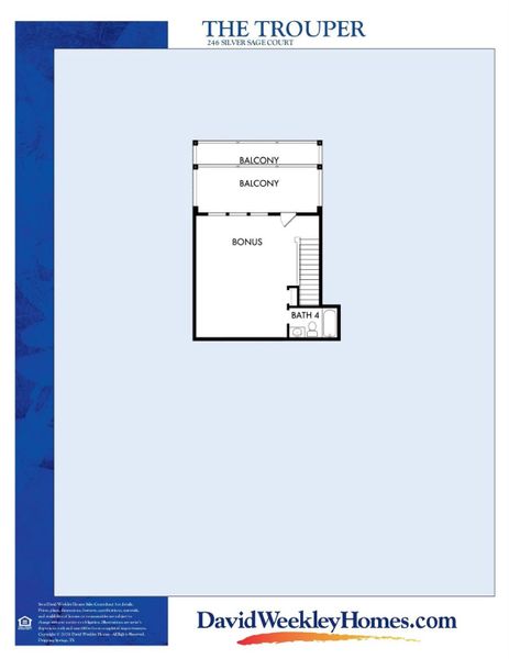 Floor Plan - 2nd Floor