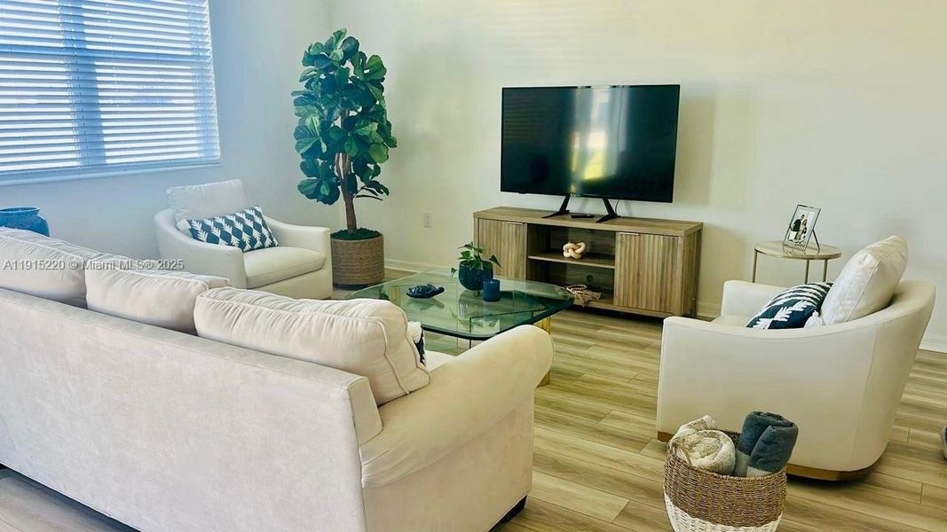 Furnished interior view inside a new home in , Fort Myers (Image 8). Furnished interior view inside a new home in , Fort Myers (Image 8).