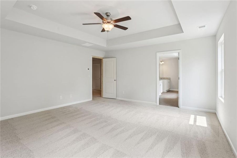 Spacious, unfurnished interior of a new home in The Hills at Cedar Creek, Winder (Image 20).