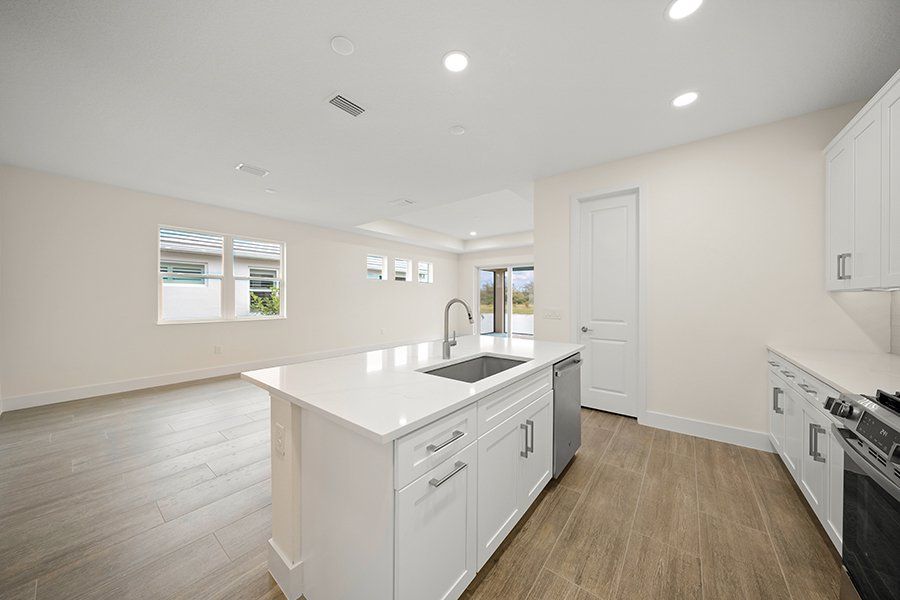 Furnished interior view inside a new home in Shellstone at Waterside, Sarasota (Image 5).