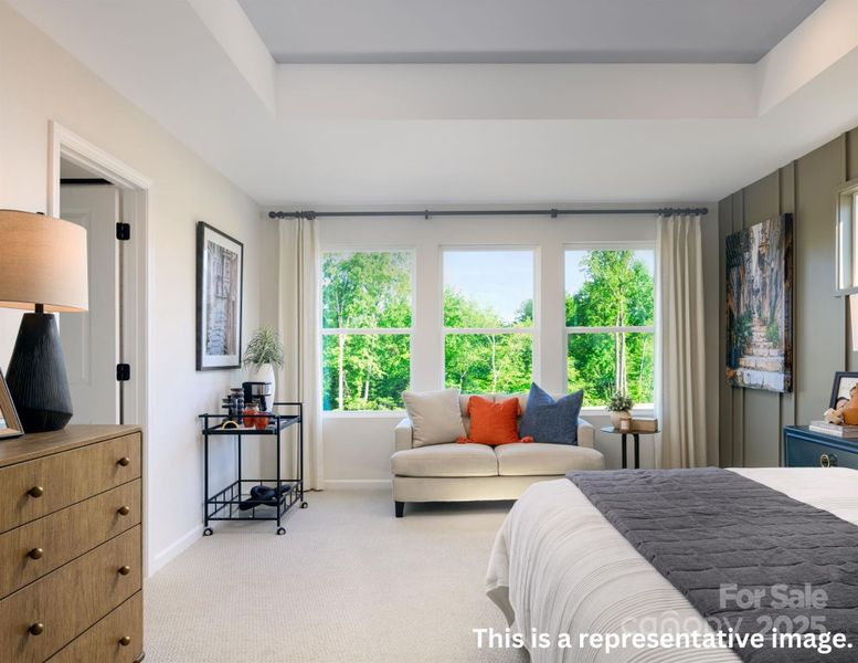 Furnished interior view inside a new home in Westview Towns, Waxhaw (Image 5).