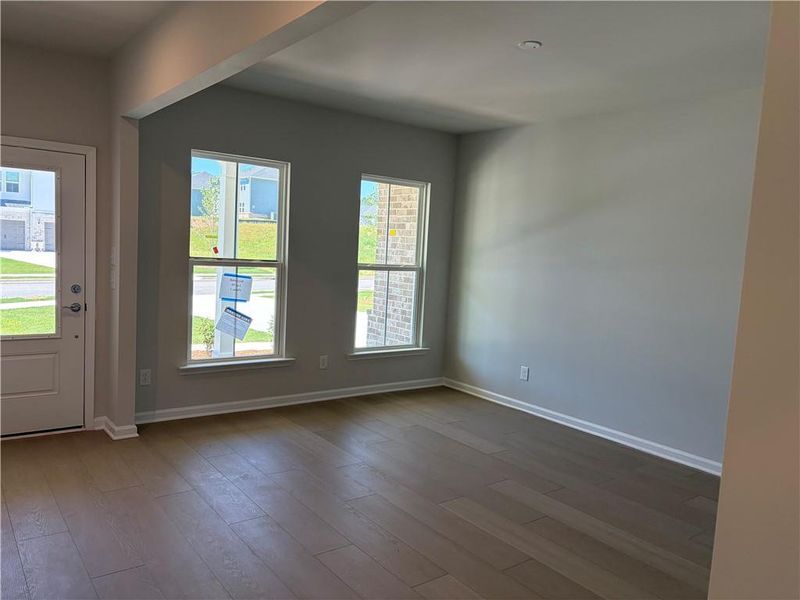 Spacious, unfurnished interior of a new home in Haverhill Estates, Dacula (Image 23). Spacious, unfurnished interior of a new home in Haverhill Estates, Dacula (Image 23).