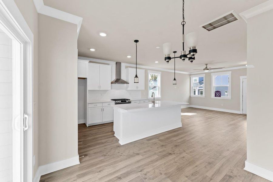 Furnished interior view inside a new home in Founder's Park, Summerville (Image 5).