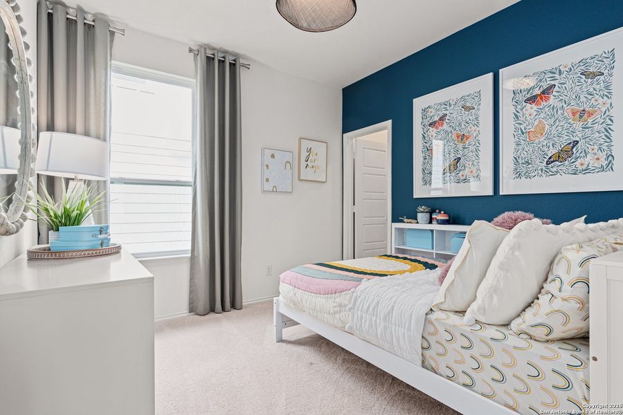 Furnished interior view inside a new home in Dove Song, Marion (Image 19).