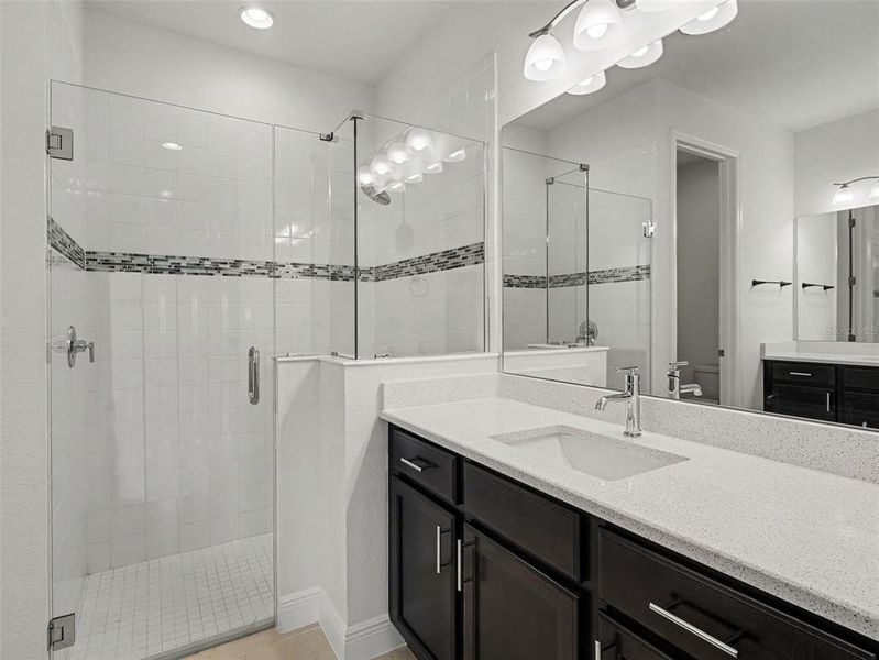 Furnished interior view inside a new home in , Parrish (Image 5).