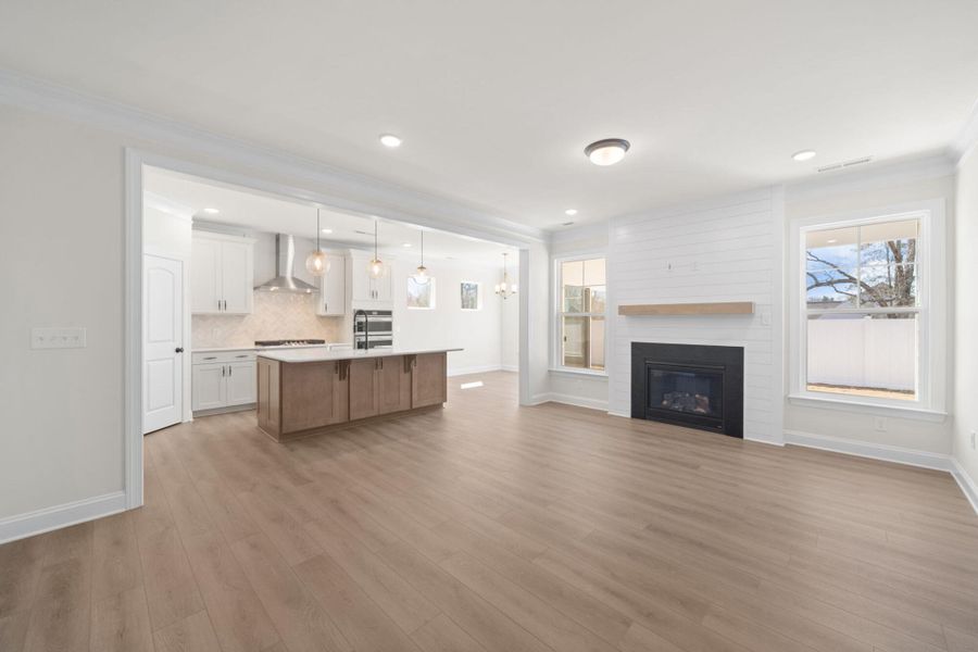 Furnished interior view inside a new home in Grove Park, Clemmons (Image 12).