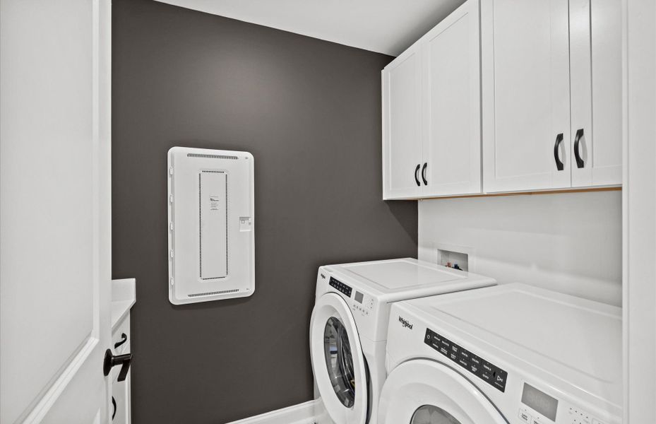 Furnished interior view inside a new home in Cannon Run, Concord (Image 11).