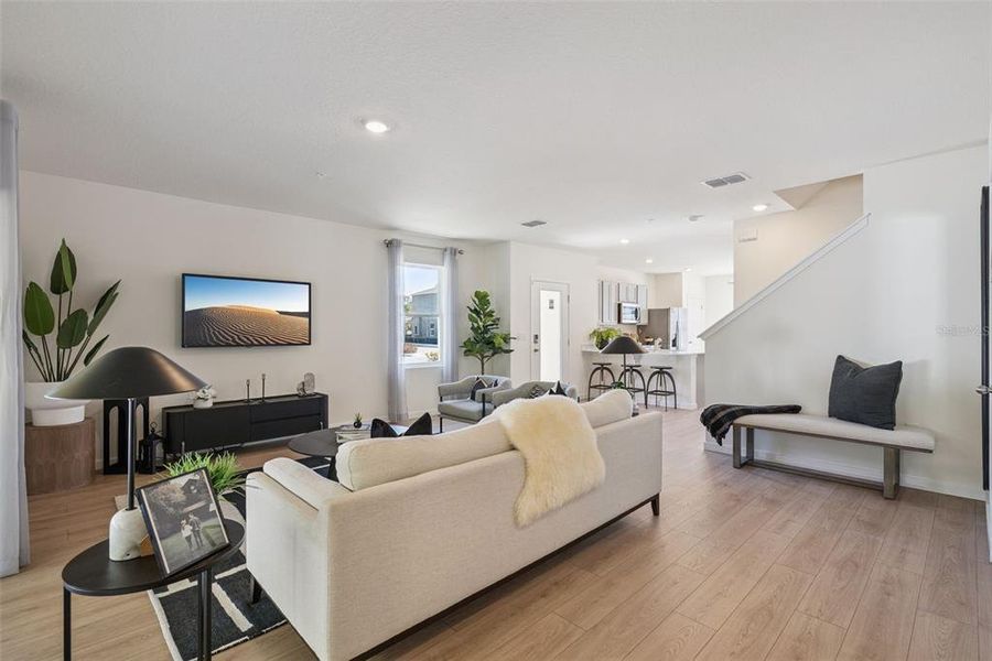 Furnished interior view inside a new home in Oak Pointe, Apopka (Image 27).