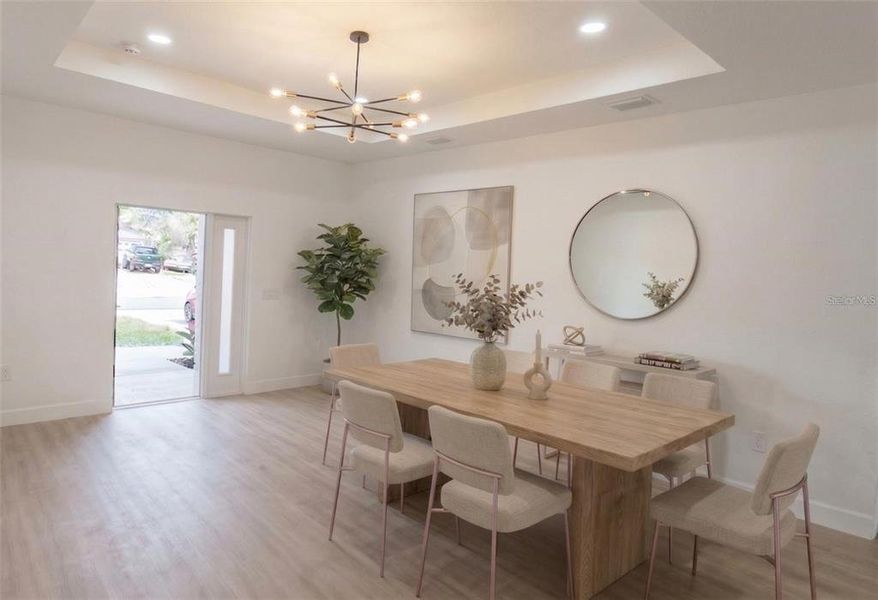 Furnished interior view inside a new home in , North Port (Image 4).