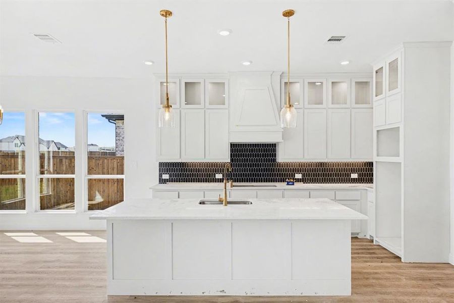 Furnished interior view inside a new home in , Prosper (Image 5). Furnished interior view inside a new home in , Prosper (Image 5).