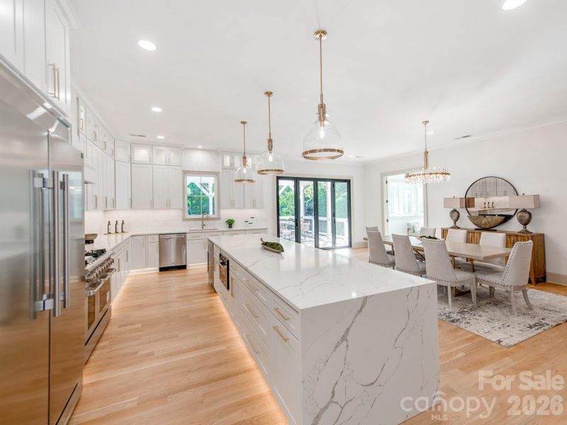 Furnished interior view inside a new home in , Charlotte (Image 3).