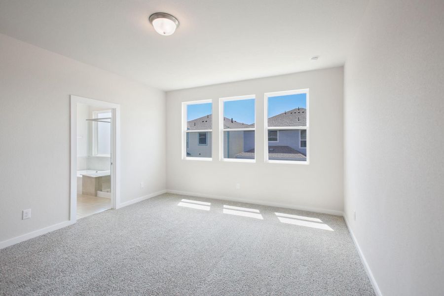 Photo is not of the actual home, but is an inspirational photo of builder’s model home and may depict options, furnishings, and/or decorator features that are not included