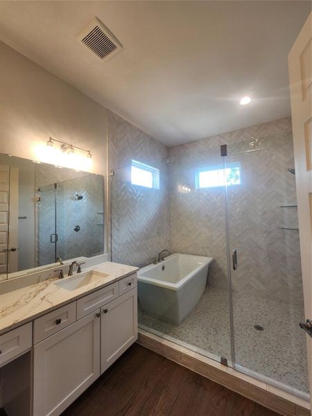 Furnished interior view inside a new home in , Houston (Image 7). Furnished interior view inside a new home in , Houston (Image 7).