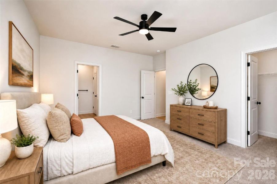 Furnished interior view inside a new home in , Concord (Image 6). Furnished interior view inside a new home in , Concord (Image 6).