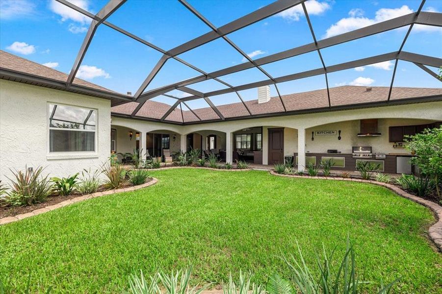 Exterior details and patio area of a home in , Ocala (Image 44).