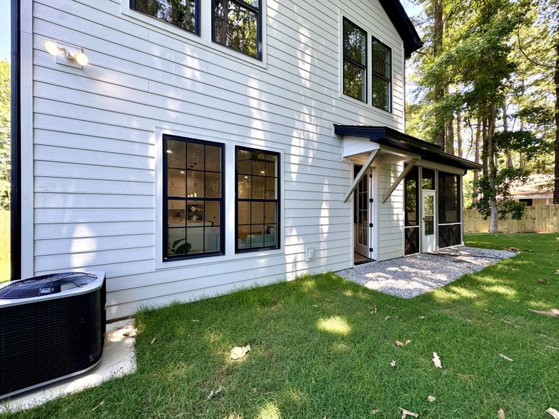 Exterior details and patio area of a home in , Summerville (Image 33). Exterior details and patio area of a home in , Summerville (Image 33).