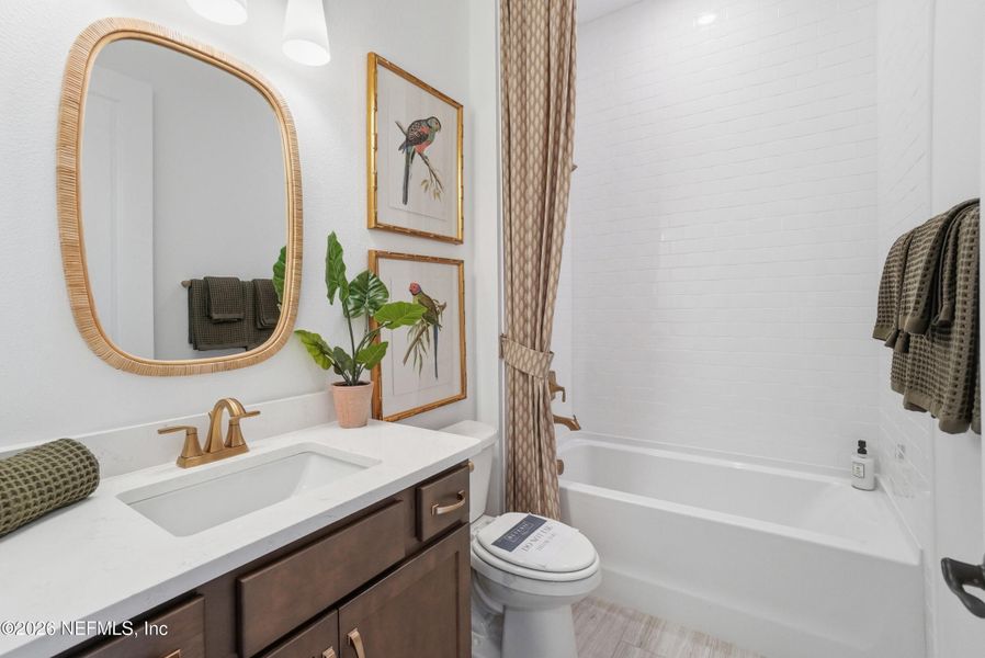 Furnished interior view inside a new home in , St. Augustine (Image 18).