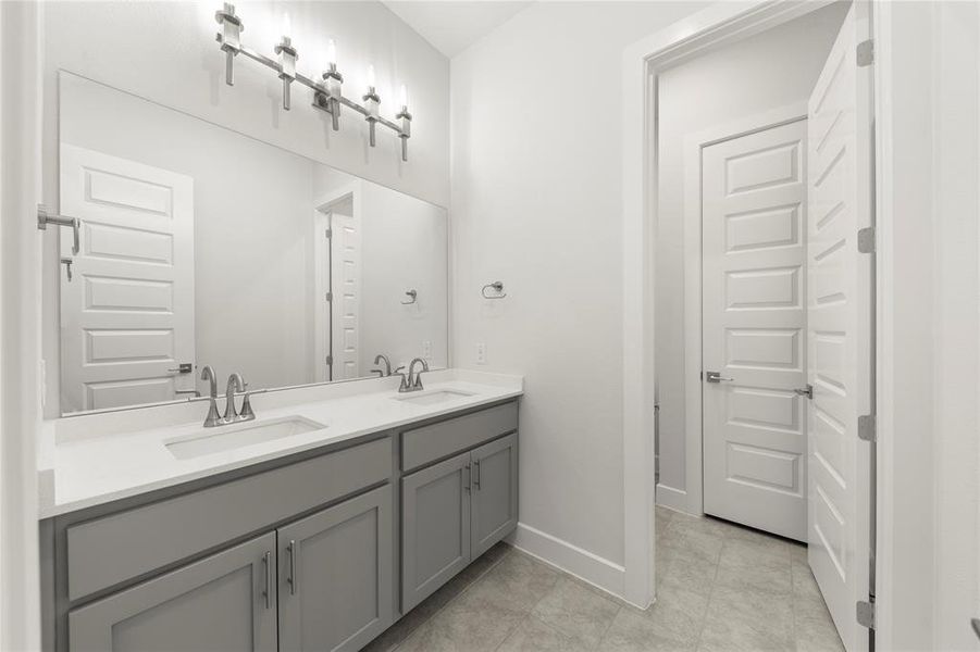 Furnished interior view inside a new home in The Highlands, Rockwall (Image 5).